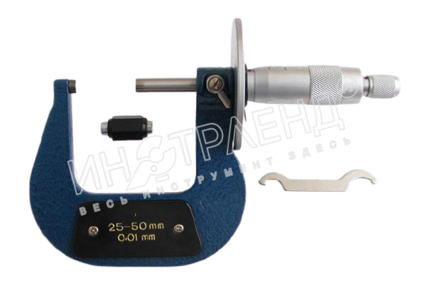 Микрометр Листовой МЛ-75 50-75 мм (0,01) тип А "CNIC" (Шан 446-115А) Н-75мм